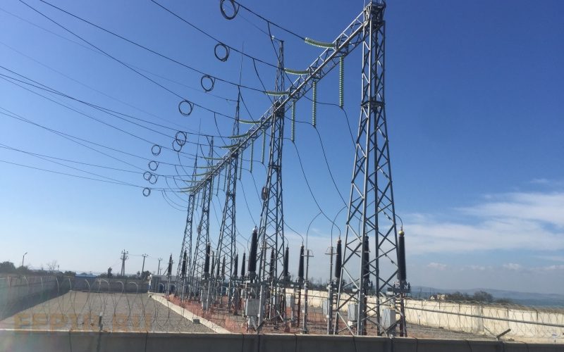 Строительство объектов энергомоста в Крыму