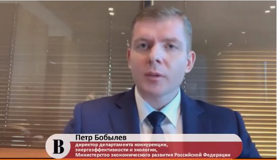 Петр Бобылев, директор Департамента конкуренции энергоэффективности и экологии Минэкономразвития России 