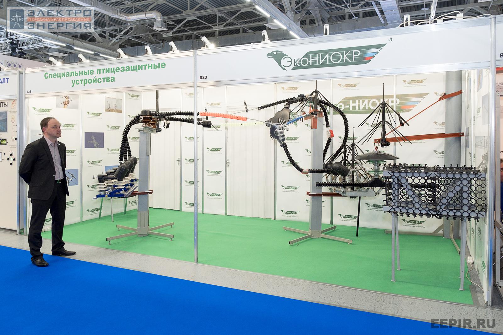 Птицезащитные устройства на стенде «Эко-НИОКР» на МФЭС-2022