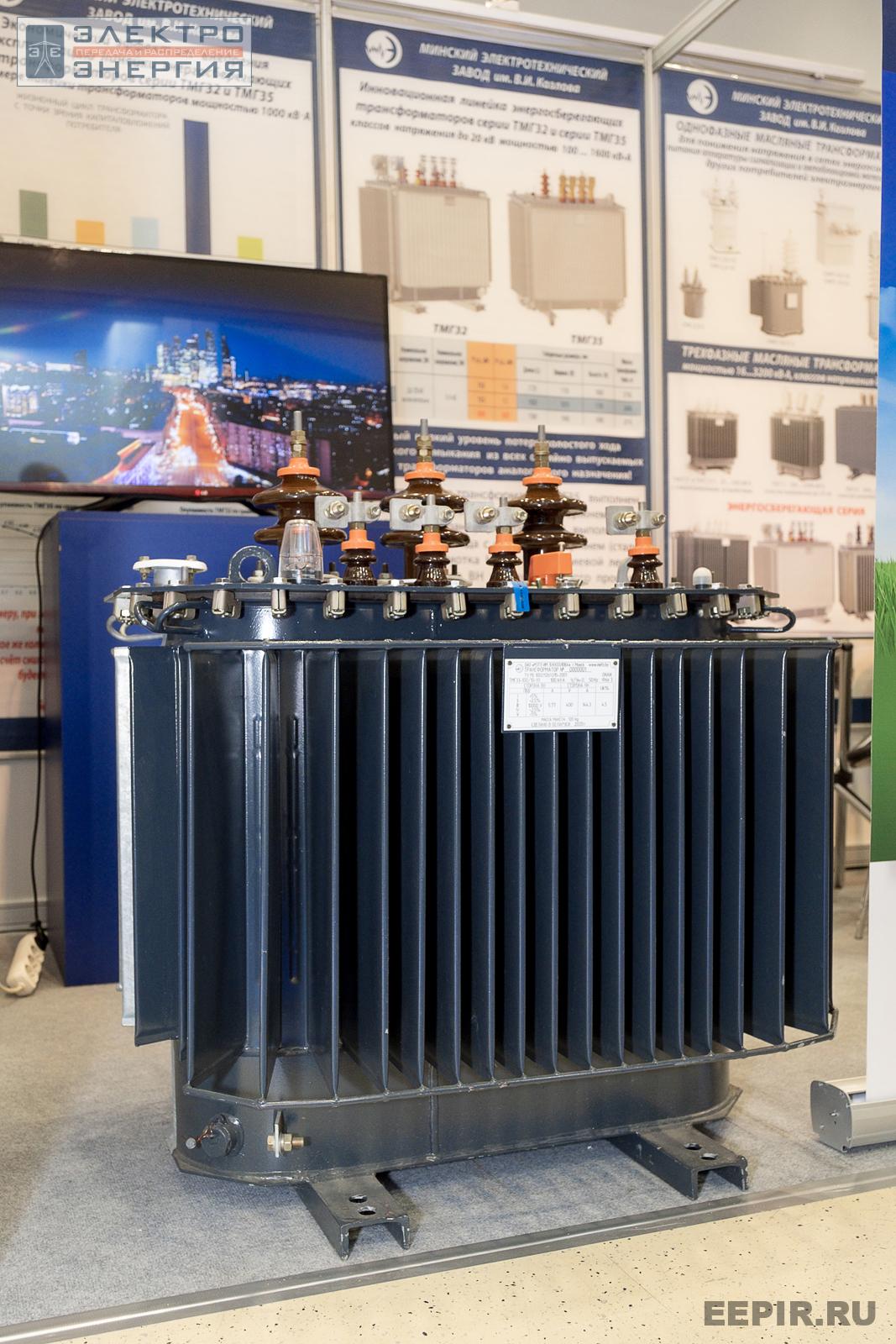 Макет трансформатора на стенде МЭТЗ им. В.И. Козлова