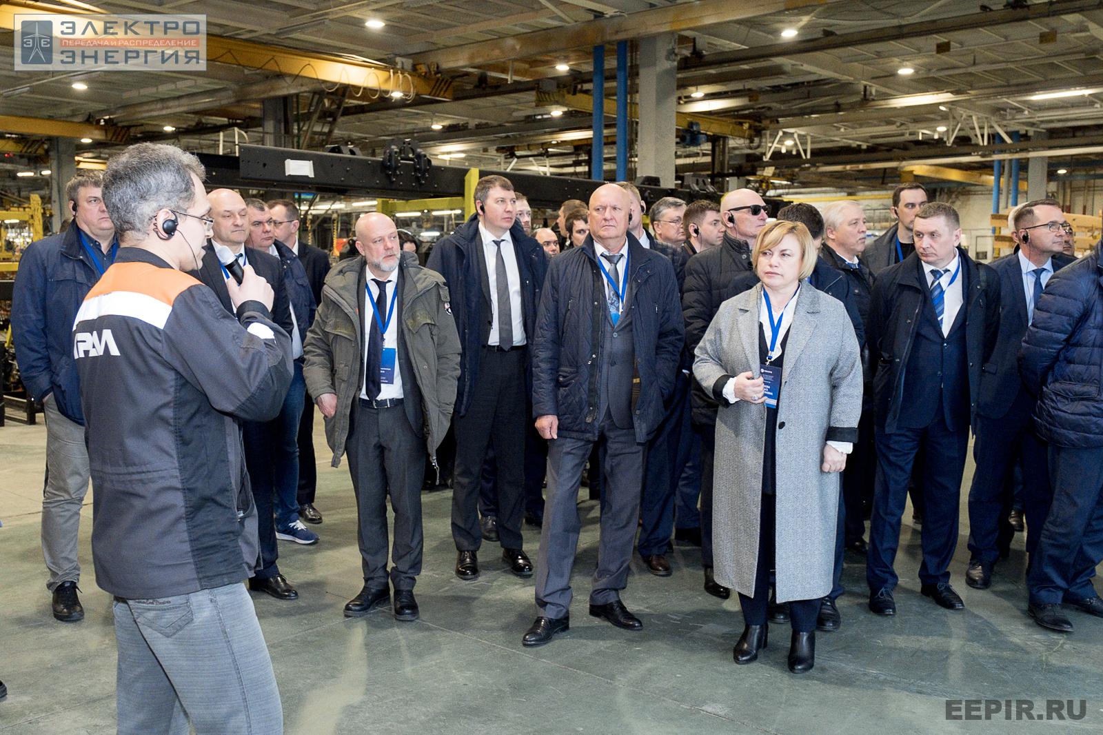 На совещании главных инженеров и руководителей транспортных служб компаний Группы «Россети». Миасс, Челябинская область 20 апреля 2022 г.