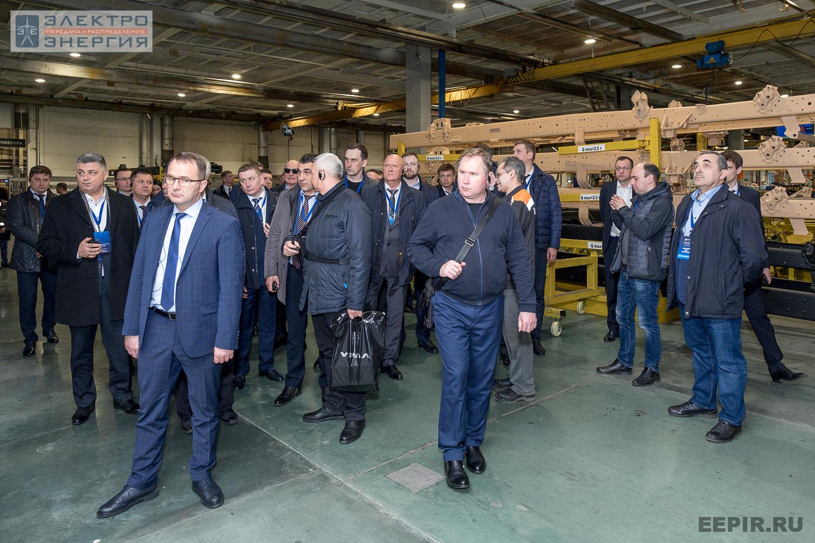 На совещании главных инженеров и руководителей транспортных служб компаний Группы «Россети». Миасс, Челябинская область 20 апреля 2022 г.