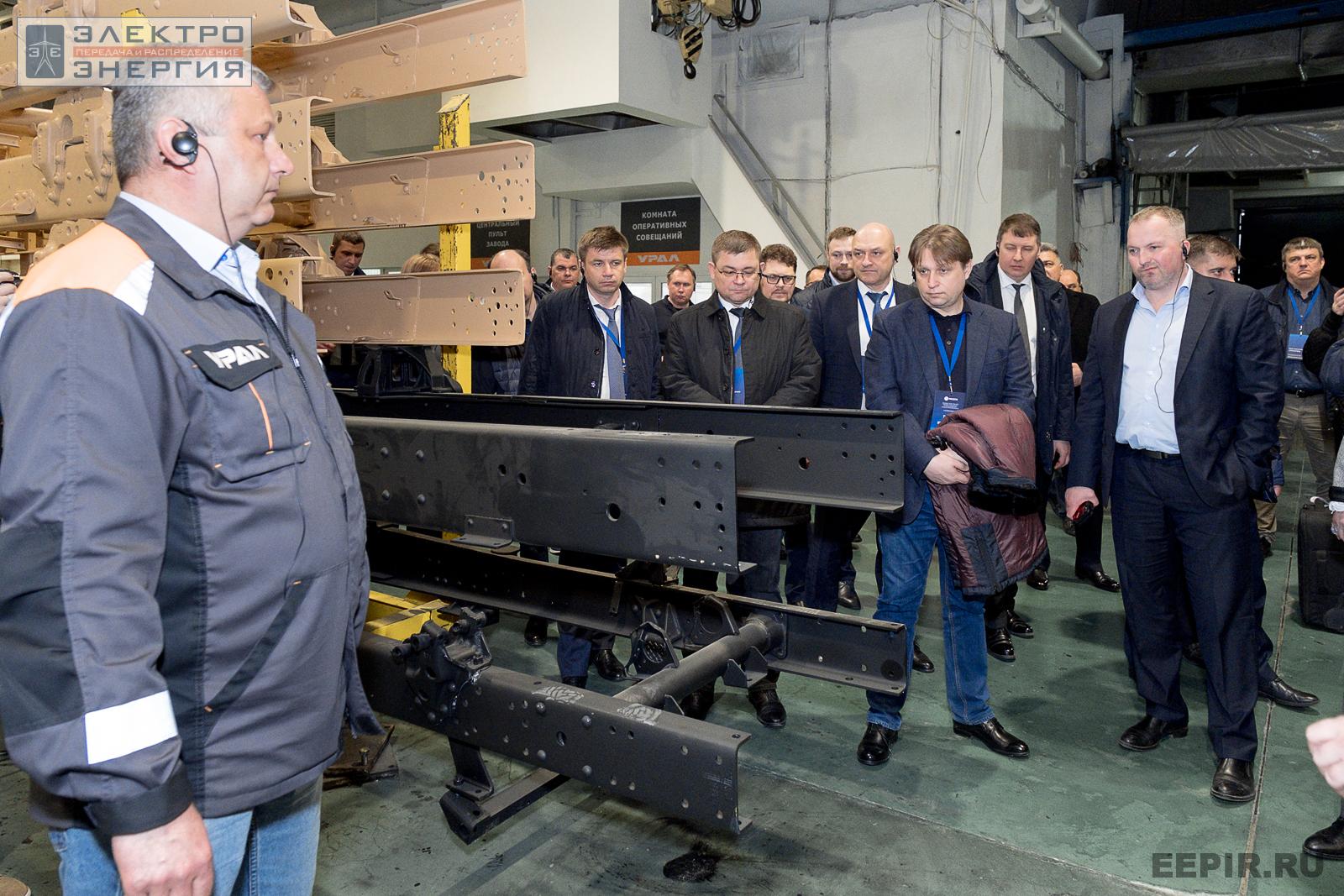 На совещании главных инженеров и руководителей транспортных служб компаний Группы «Россети». Миасс, Челябинская область 20 апреля 2022 г.