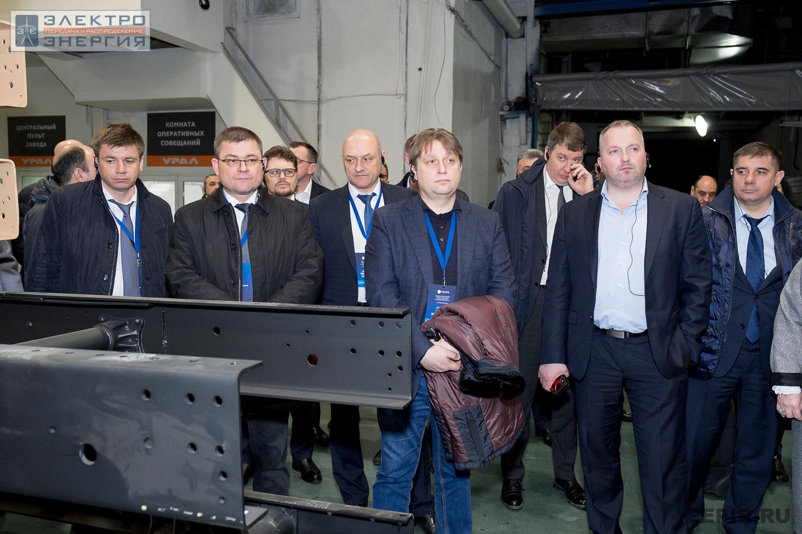 На совещании главных инженеров и руководителей транспортных служб компаний Группы «Россети». Миасс, Челябинская область 20 апреля 2022 г.