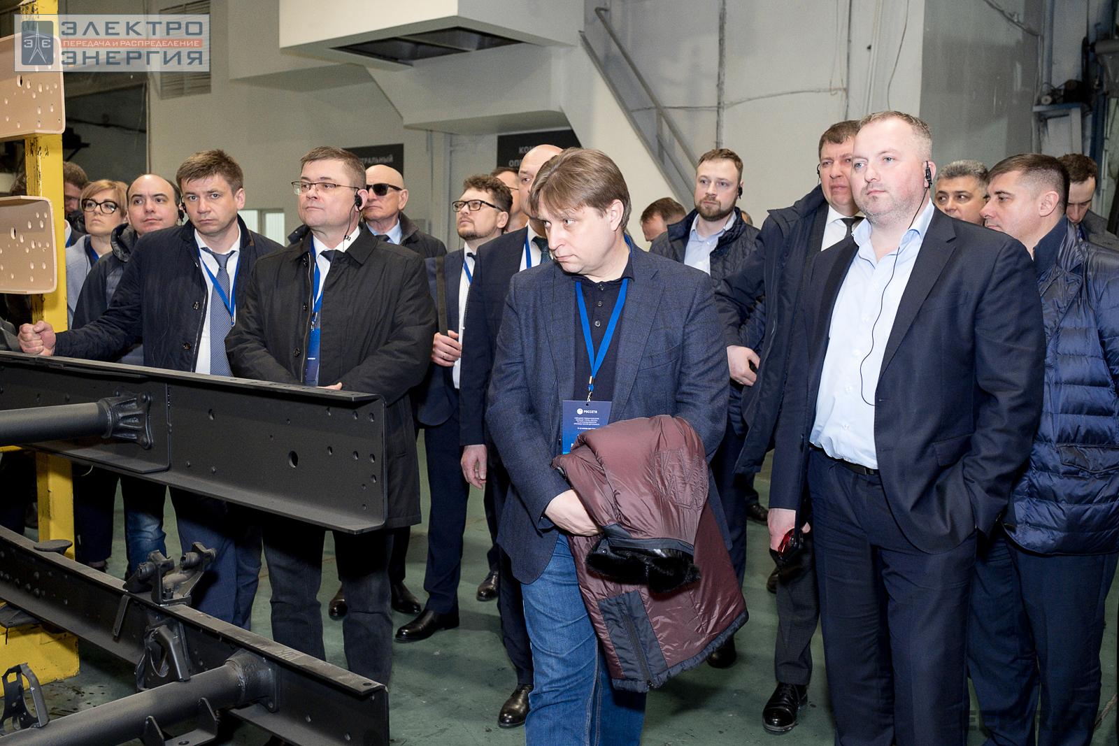 На совещании главных инженеров и руководителей транспортных служб компаний Группы «Россети». Миасс, Челябинская область 20 апреля 2022 г.