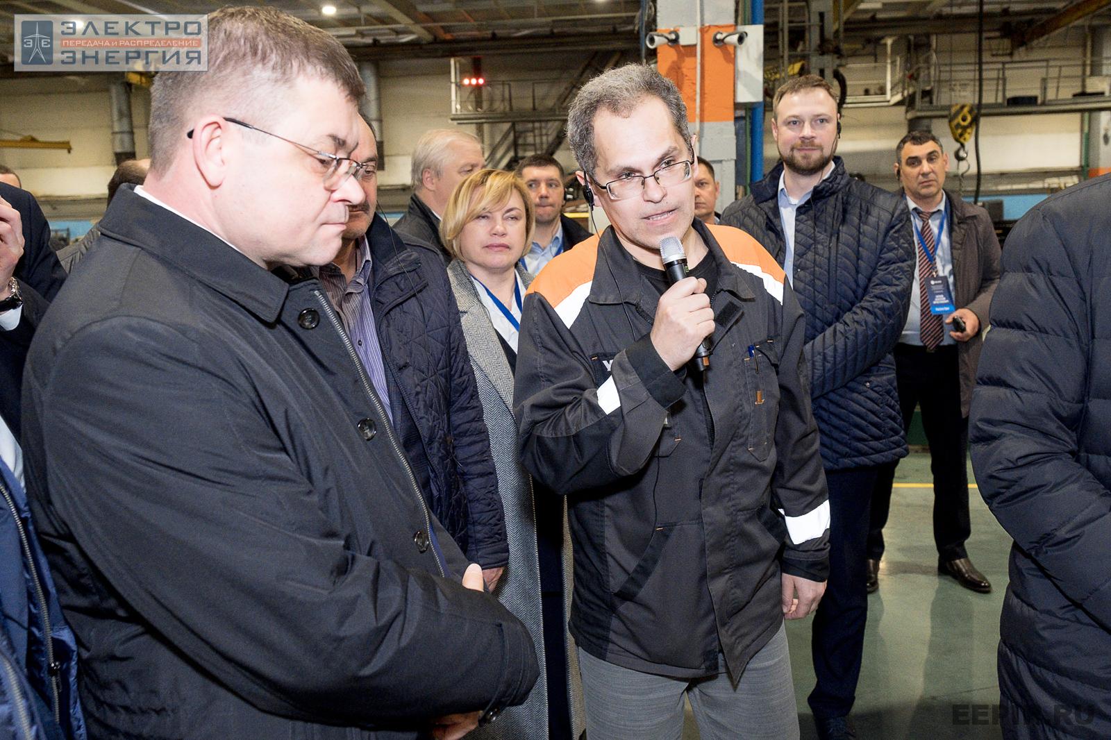 На совещании главных инженеров и руководителей транспортных служб компаний Группы «Россети». Миасс, Челябинская область 20 апреля 2022 г.