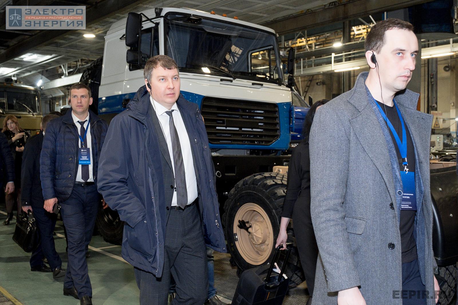 На совещании главных инженеров и руководителей транспортных служб компаний Группы «Россети». Миасс, Челябинская область 20 апреля 2022 г.