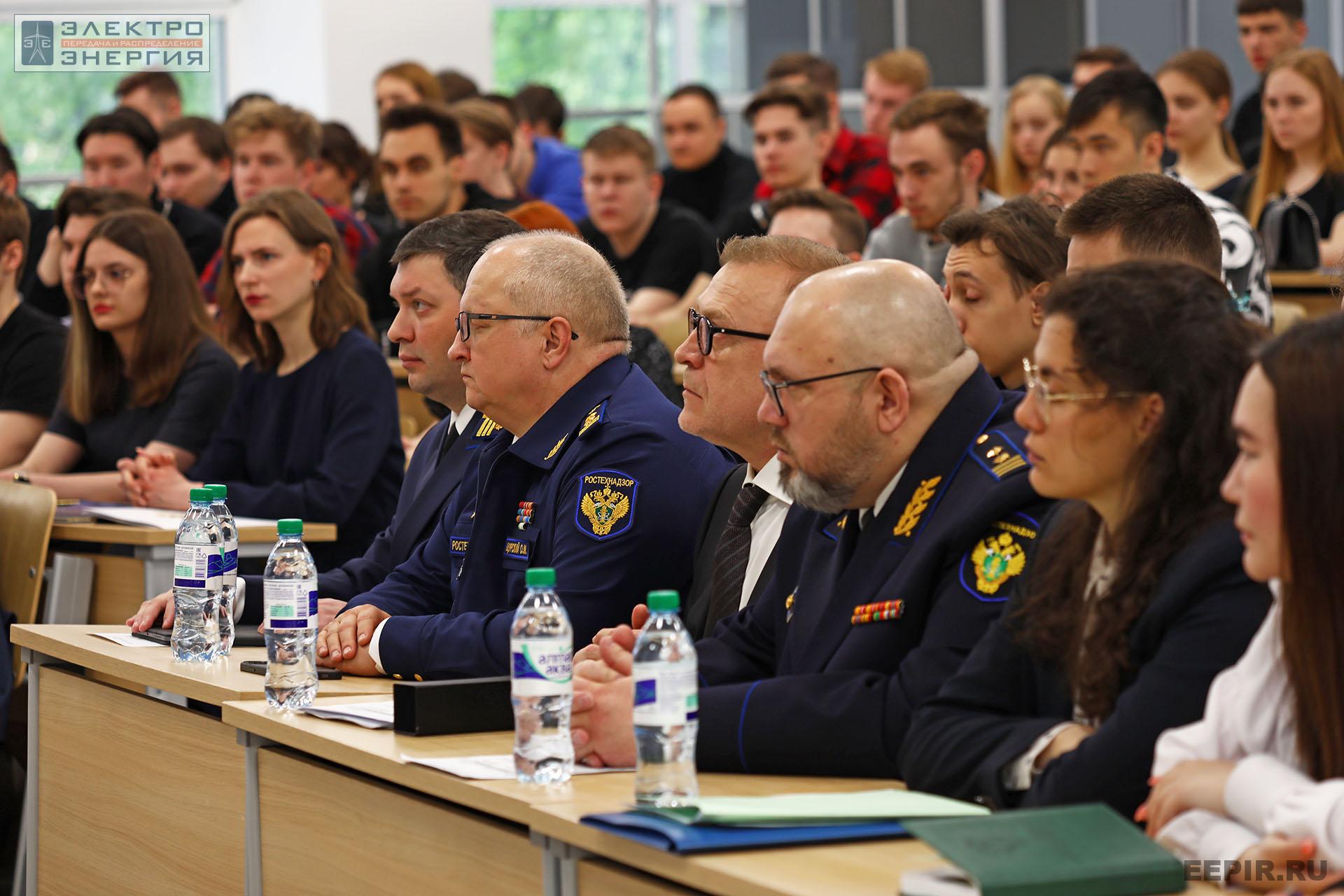 Представители Ростехнадзора, День Ростехнадзора в НИУ «МЭИ» (Москва, 17 мая 2022 года)