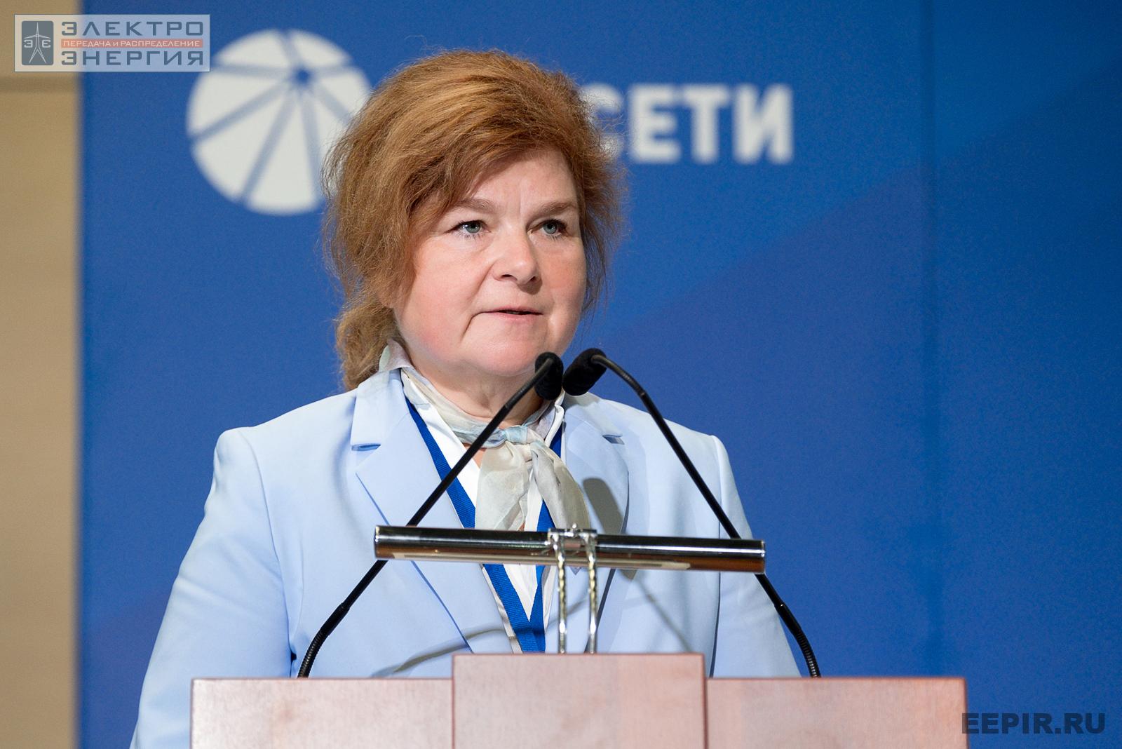 Прудникова Ольга Филипповна, заместитель Министра энергетики Республики Беларусь на VII Международной научно-технической конференции «Развитие и повышение надежности распределительных электрических сетей», Москва, 13 июля 2022 года