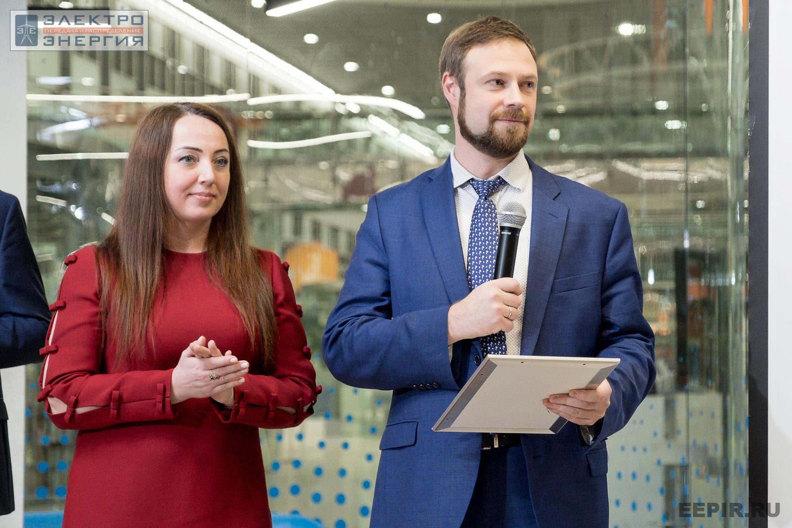 На награждении победителей, финалистов и менторов конкурса «Энергопрорыв-2022» (29.11.2022)