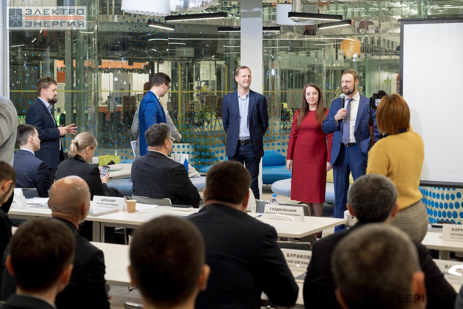 На награждении победителей, финалистов и менторов конкурса «Энергопрорыв-2022» (29.11.2022)