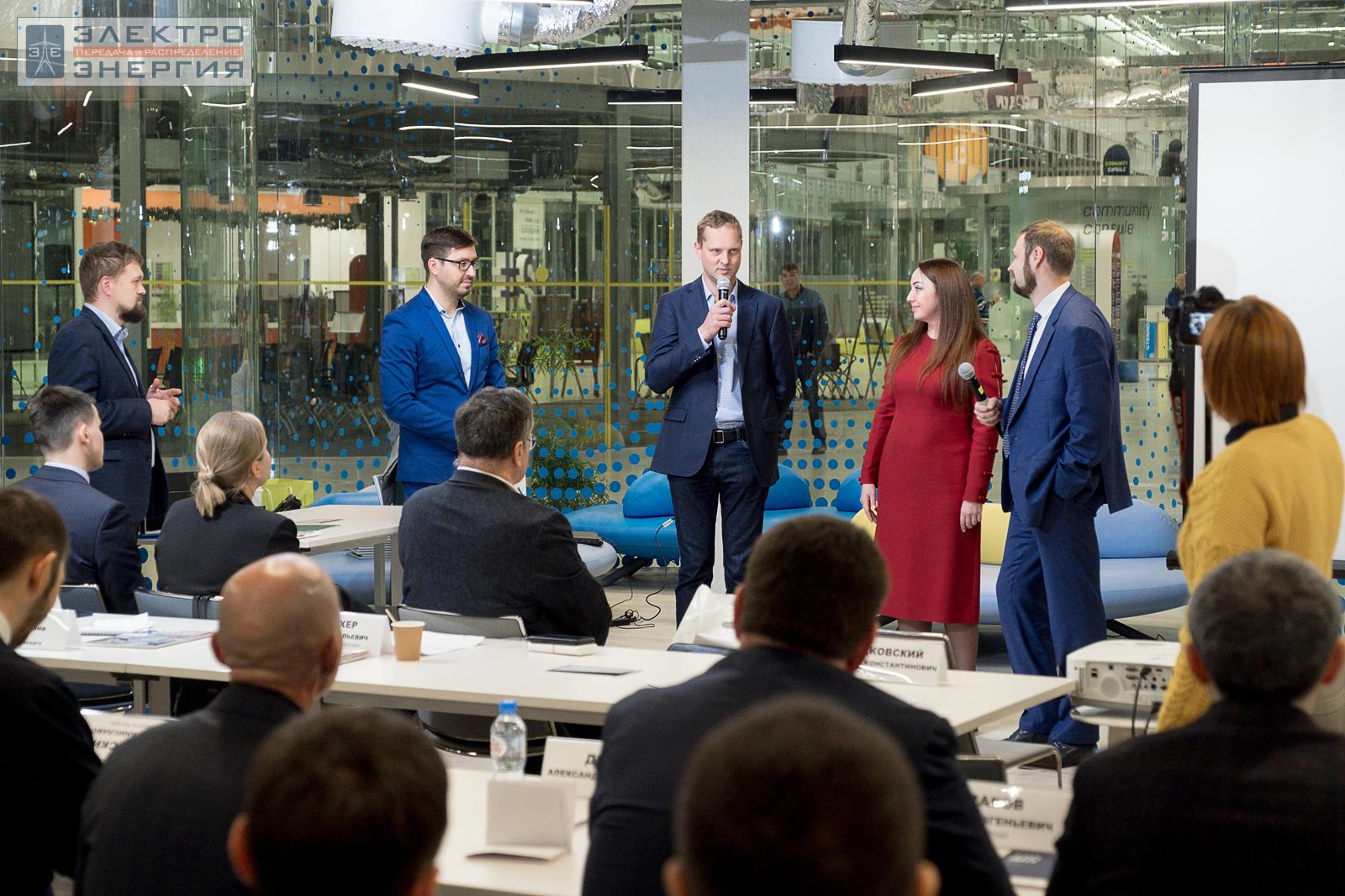 На награждении победителей, финалистов и менторов конкурса «Энергопрорыв-2022» (29.11.2022)
