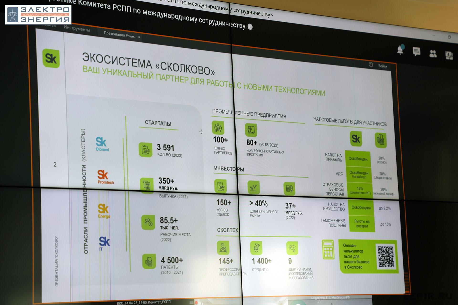 На заседании подкомитета по энергетике Комитета РСПП по международному сотрудничеству