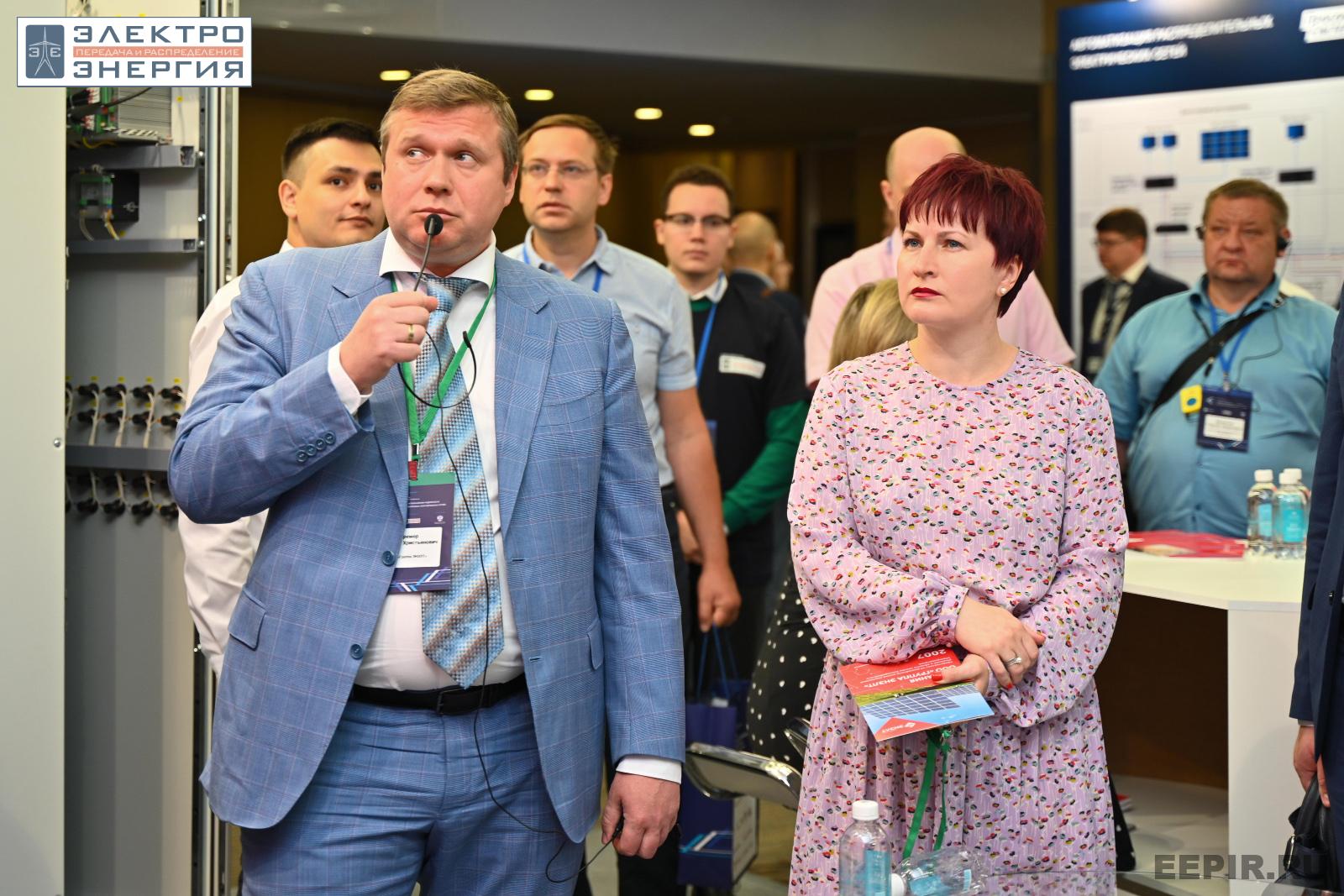 На официальном обходе Технической выставки «ЭЭПиР»