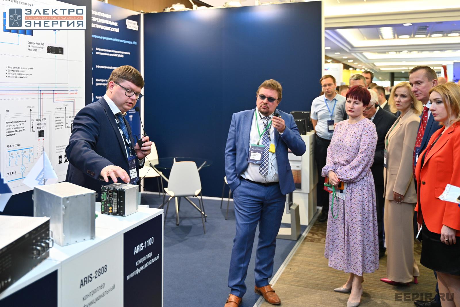 На официальном обходе Технической выставки «ЭЭПиР»