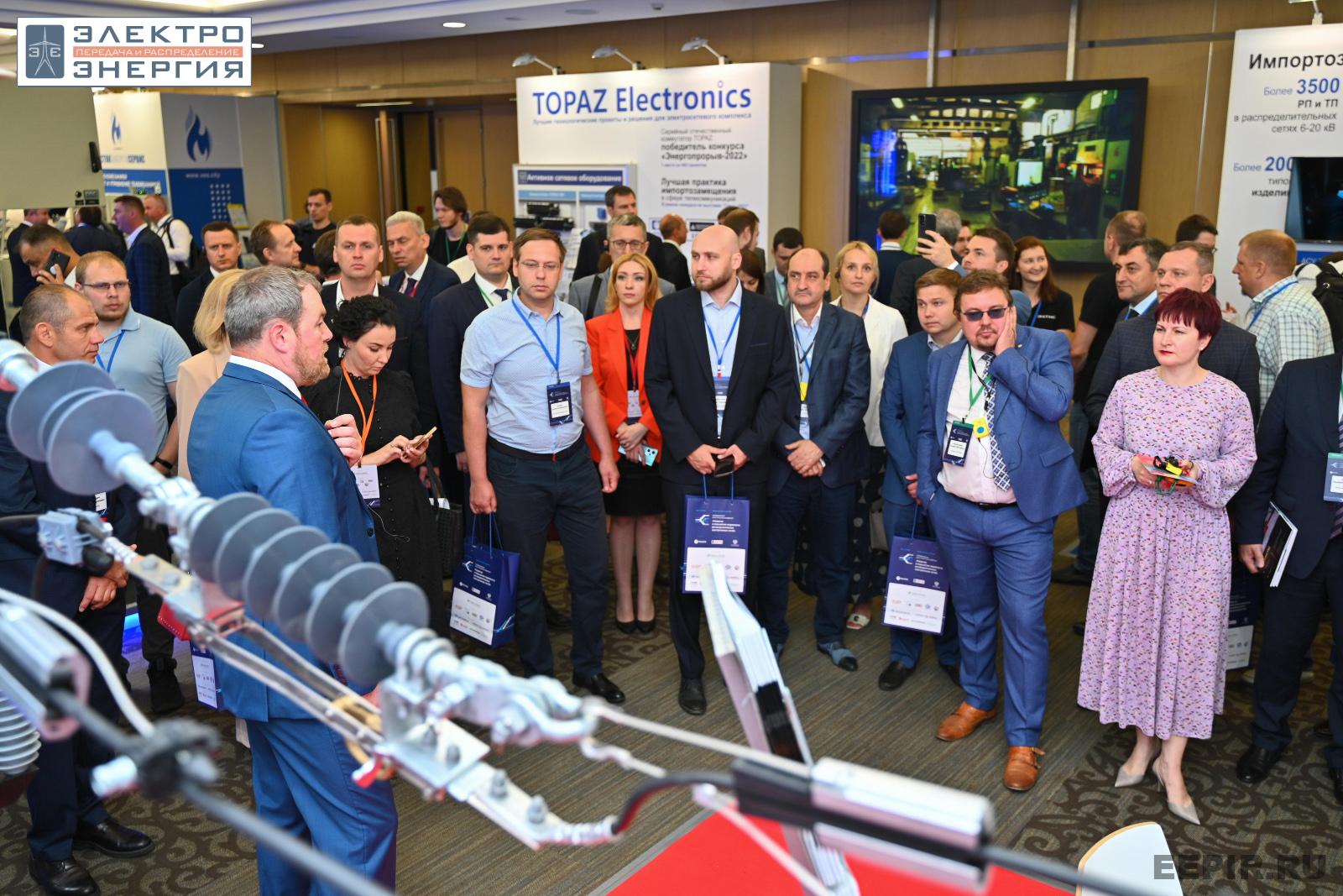 На официальном обходе Технической выставки «ЭЭПиР»