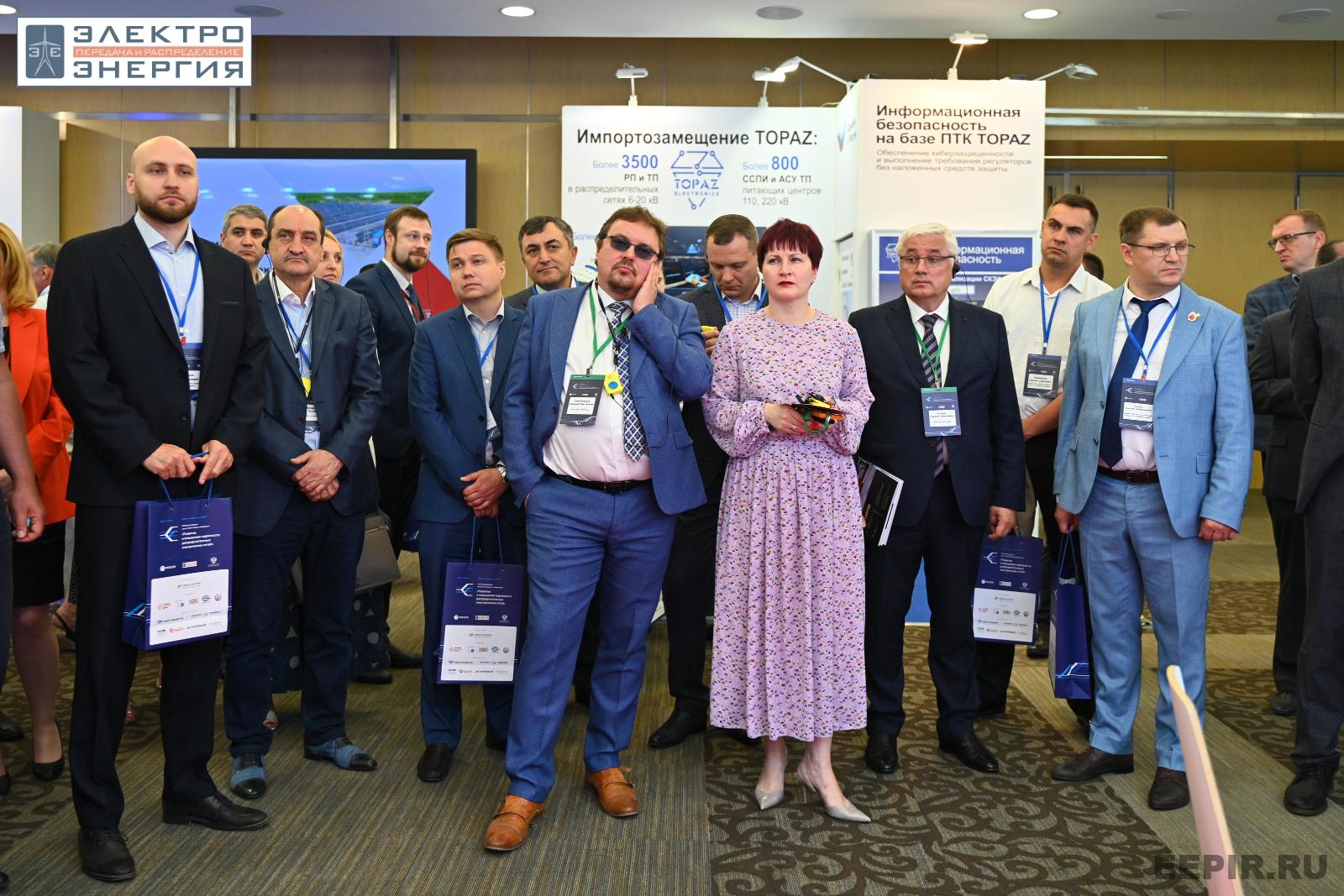 На официальном обходе Технической выставки «ЭЭПиР»