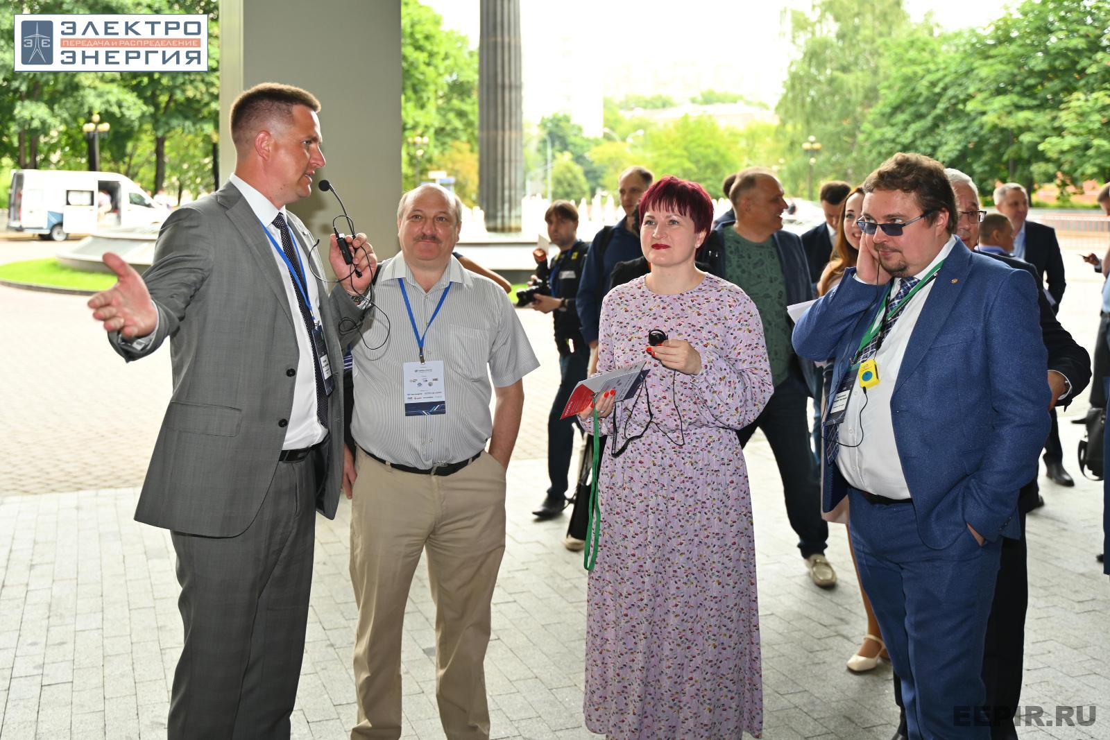 На официальном обходе Технической выставки «ЭЭПиР»