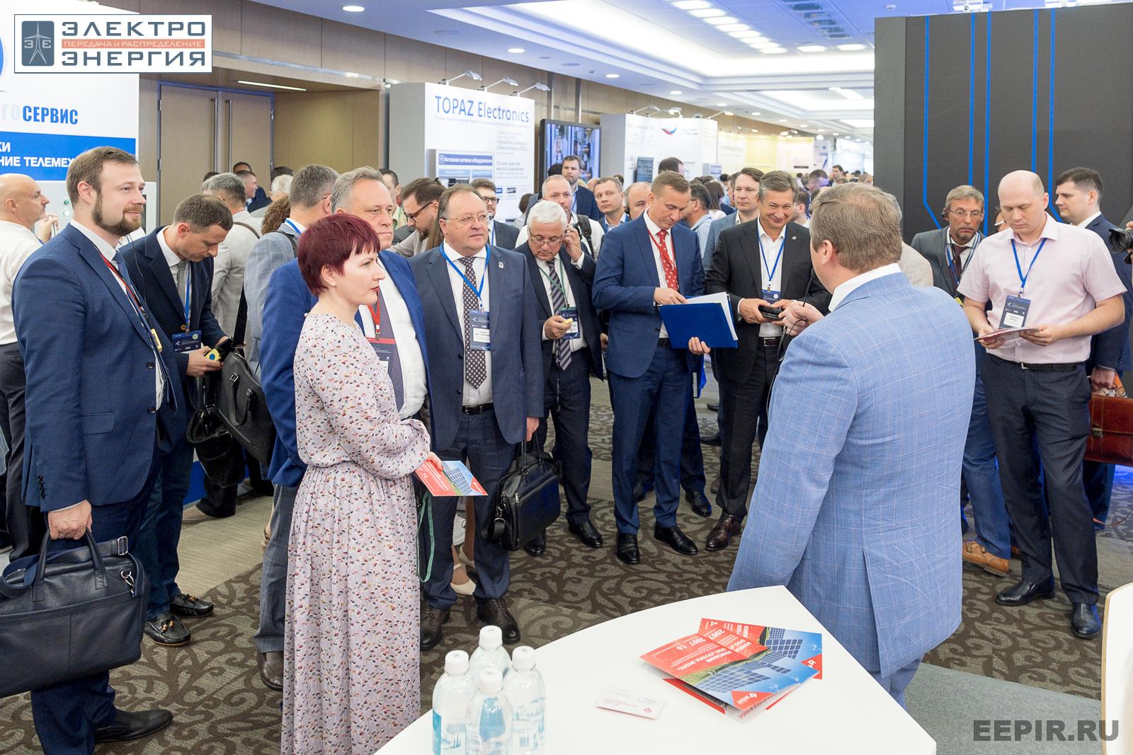 На официальном обходе Технической выставки «ЭЭПиР»