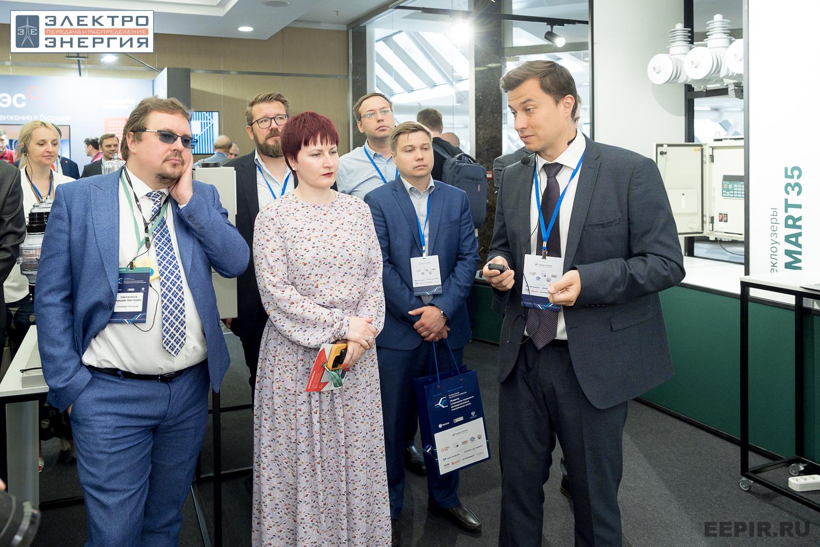 На официальном обходе Технической выставки «ЭЭПиР»