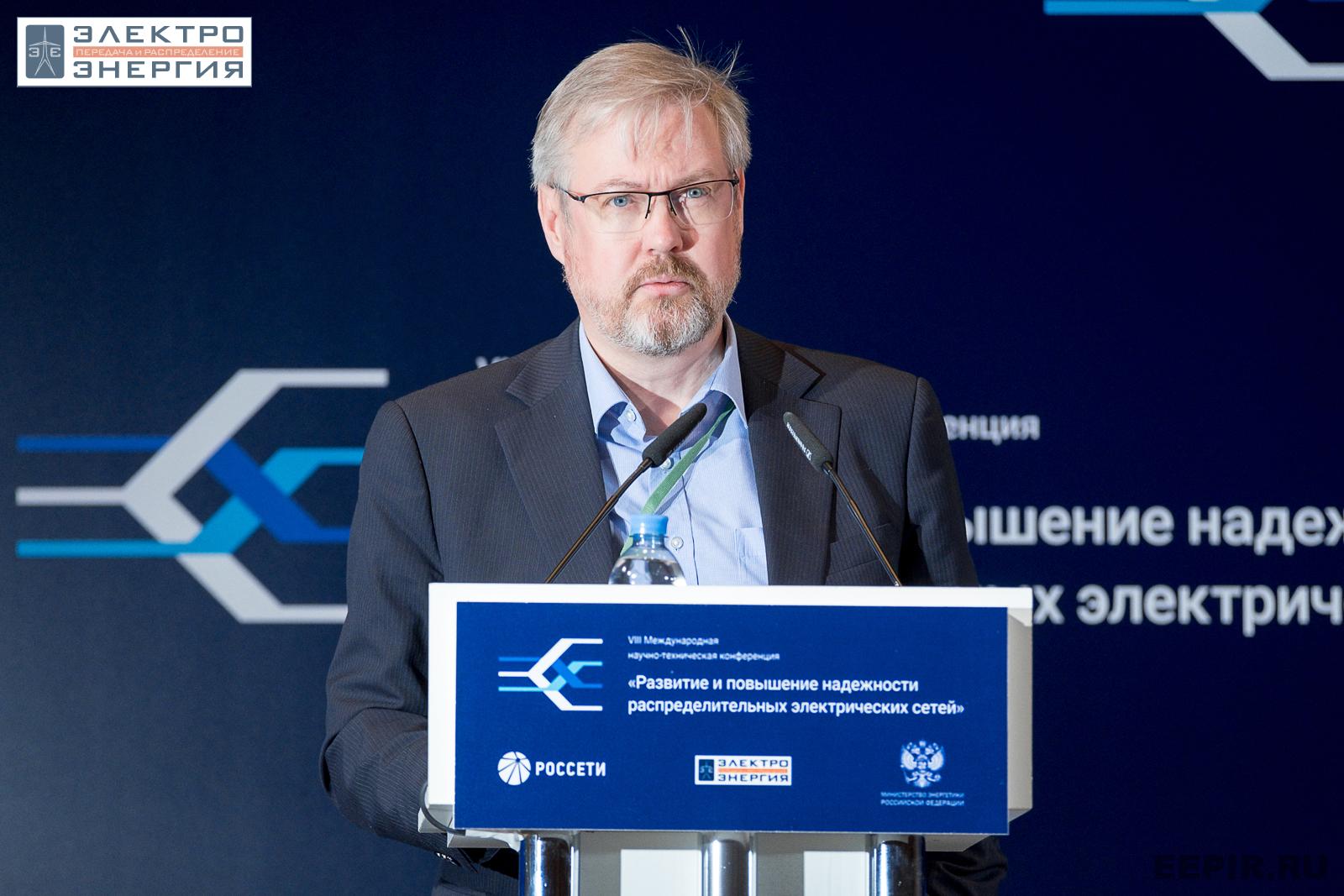 На сессии 2. Возможности применения инновационных решений в распределительных сетях, 6 июля 2023 года