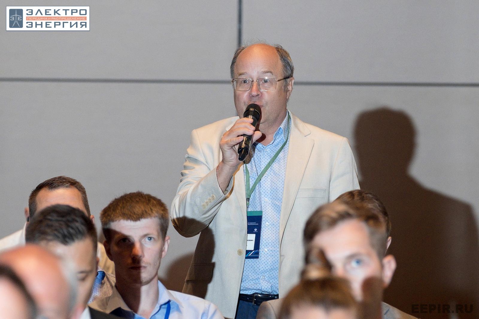 На сессии 2. Возможности применения инновационных решений в распределительных сетях, 6 июля 2023 года