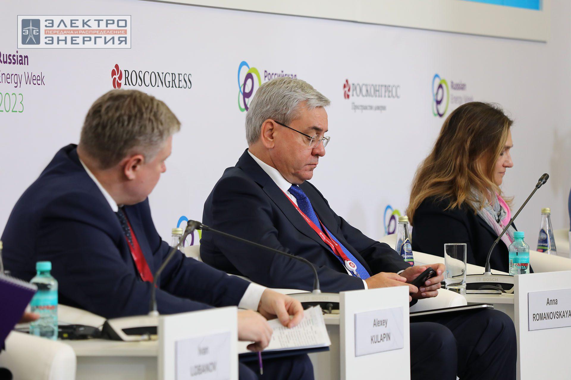 На международном форуме «Российская энергетическая неделя» (РЭН-2023). Рабочие моменты