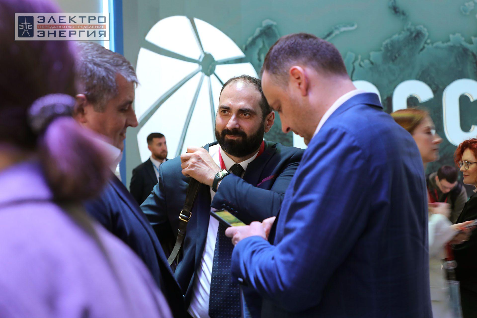На международном форуме «Российская энергетическая неделя» (РЭН-2023). Рабочие моменты