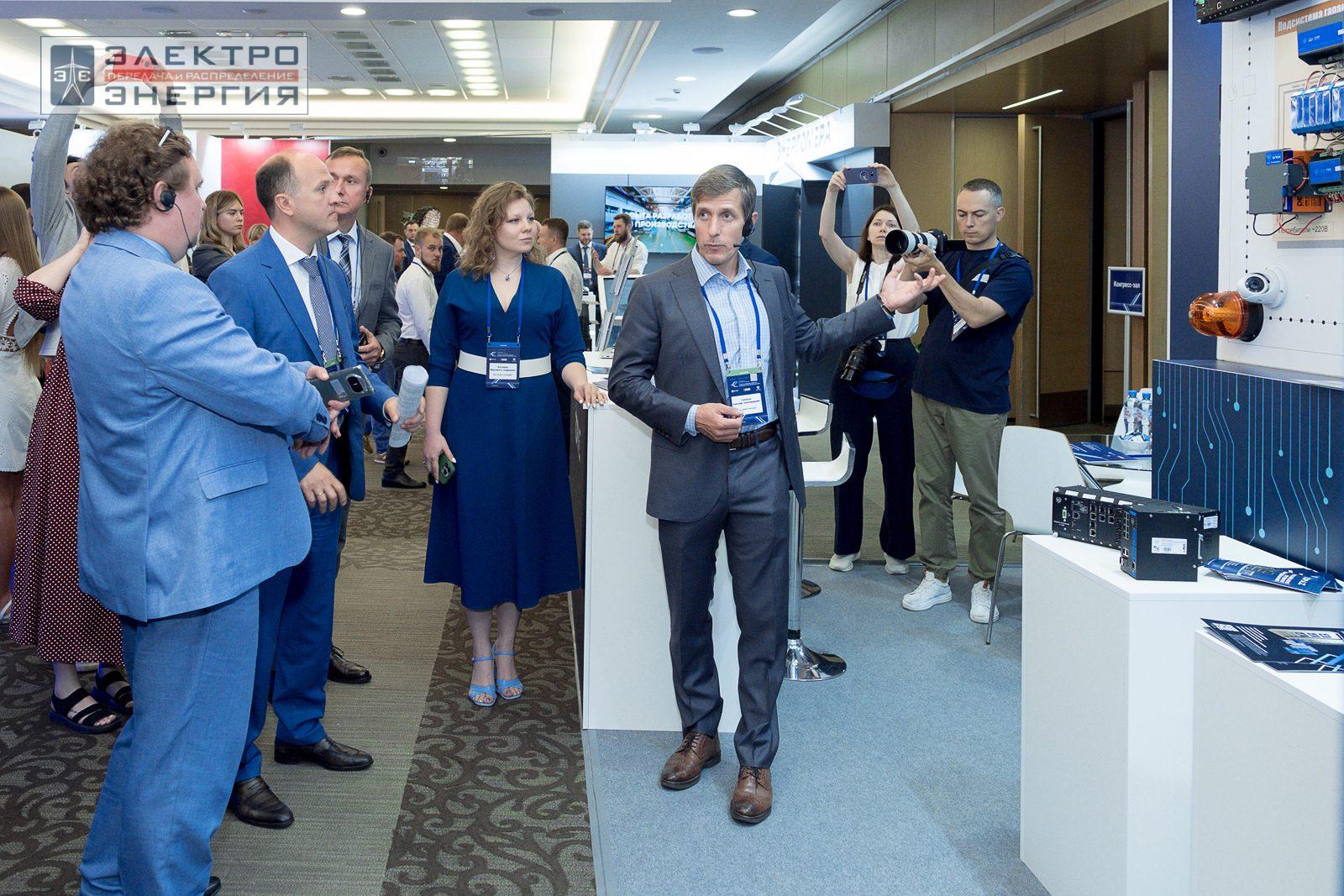 На официальном обходе Технической выставки «ЭЭПиР-2024»