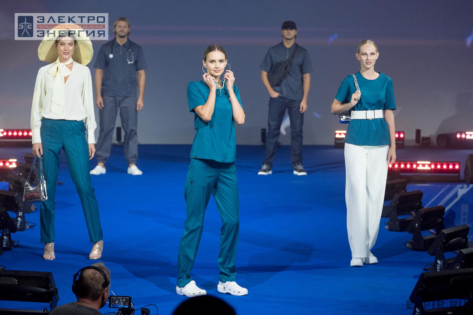 На Fashion-показе средств индивидуальной защиты на ВНОТ-2024