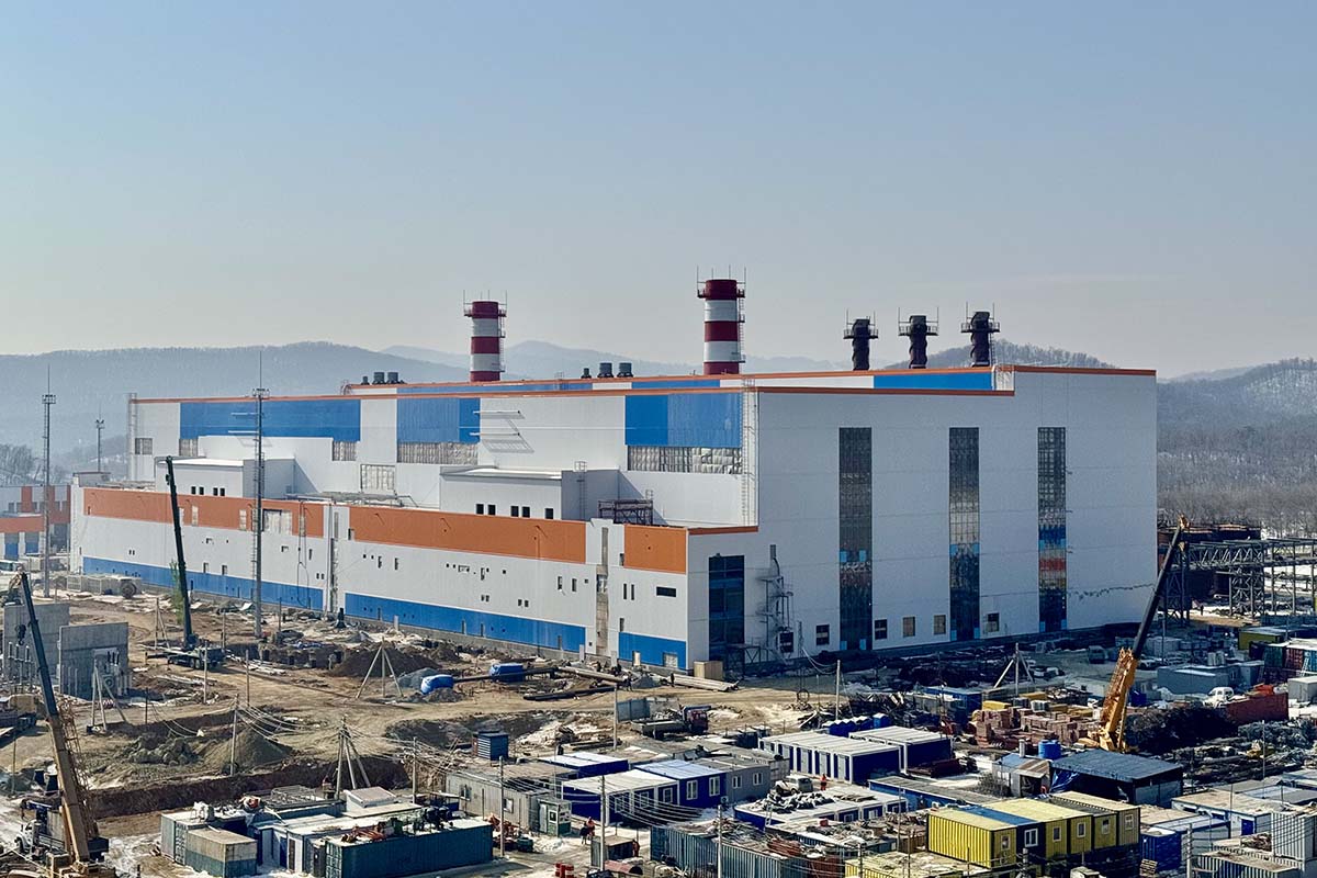 На Артемовской ТЭЦ-2 установили первую газовую турбину