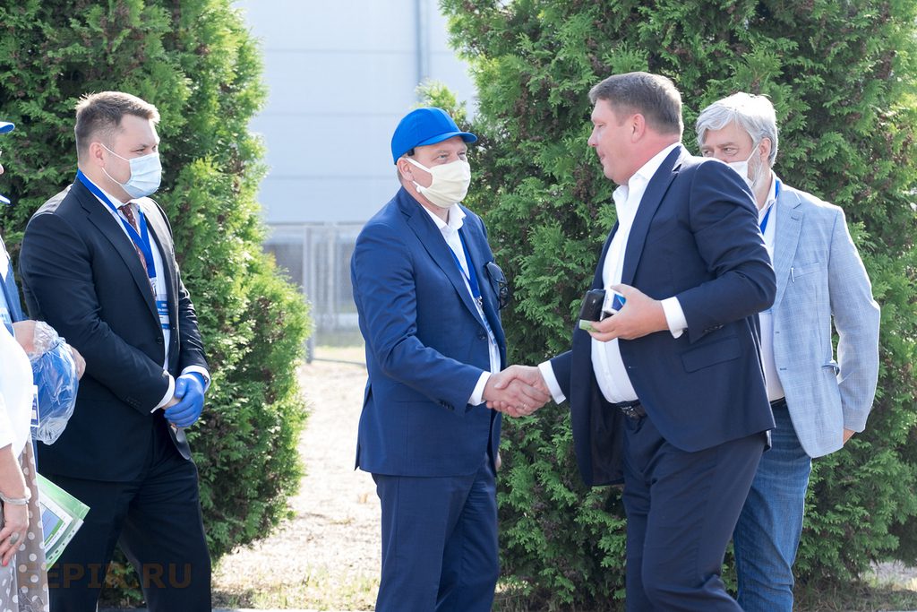 Открытие Всероссийского Смотра-конкурса электрозащитных средств, средств защиты при работе на высоте и выставки инструментов, приспособлений и средств индивидуальной защиты. 25.08.2020, Моск. область, г. Балашиха, Полигон ПС 157 «Горенки»
