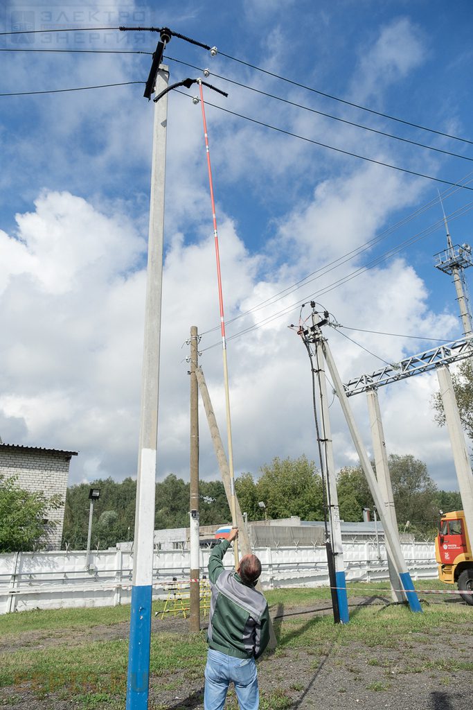 Установка птицезащитных устройств на линиях различных классов напряжения. 25 – 27 августа 2020 г., Моск. область, г. Балашиха, Полигон ПС 157 «Горенки».
