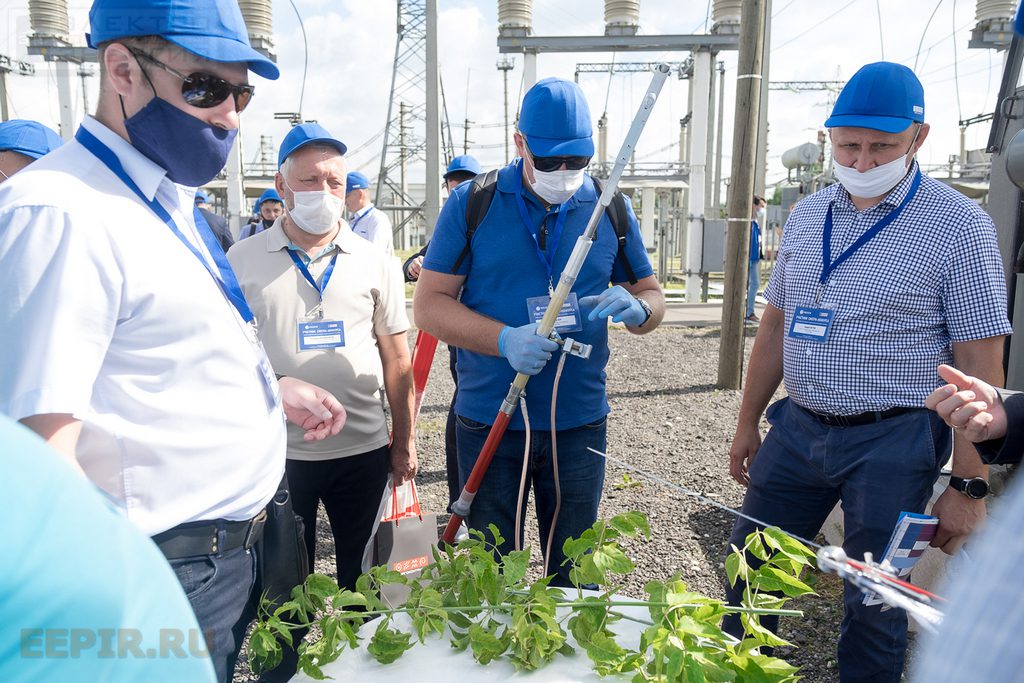 Работа на этапах Смотра-конкурса электрозащитных средств и средств защиты при работе на высоте. 25 – 27 августа 2020 г., Моск. область, г. Балашиха, Полигон ПС 157 «Горенки».
