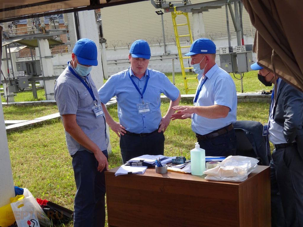 Работа на этапах Смотра-конкурса электрозащитных средств и средств защиты при работе на высоте. 25 – 27 августа 2020 г., Моск. область, г. Балашиха, Полигон ПС 157 «Горенки».
