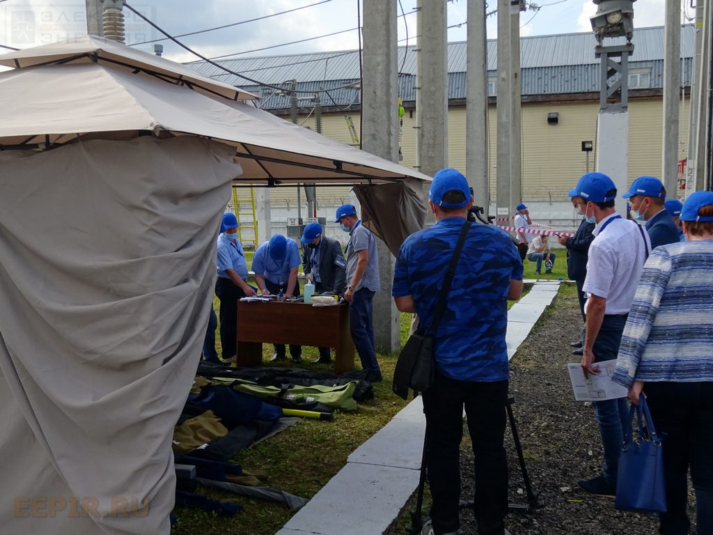 Работа на этапах Смотра-конкурса электрозащитных средств и средств защиты при работе на высоте. 25 – 27 августа 2020 г., Моск. область, г. Балашиха, Полигон ПС 157 «Горенки».
