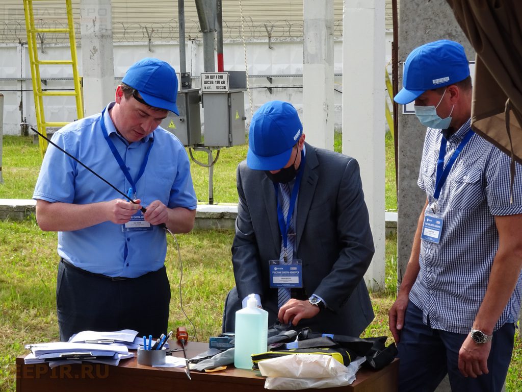 Работа на этапах Смотра-конкурса электрозащитных средств и средств защиты при работе на высоте. 25 – 27 августа 2020 г., Моск. область, г. Балашиха, Полигон ПС 157 «Горенки».
