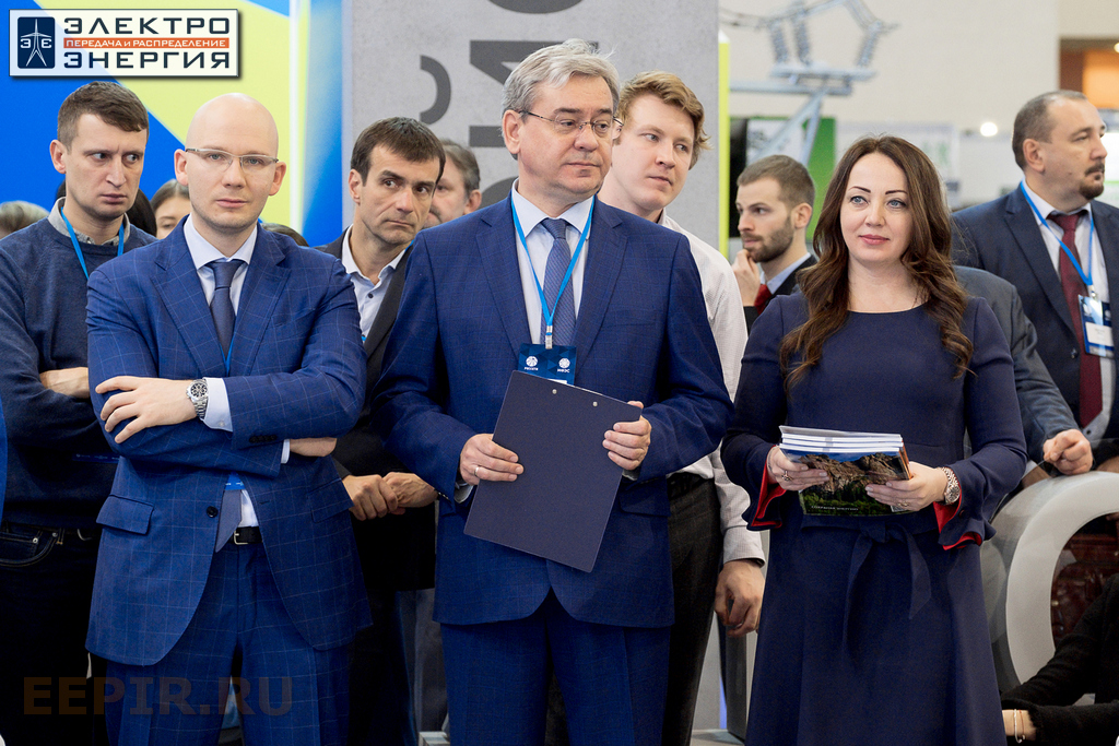 На награждении победителей Международного конкурса «Энергопрорыв - 2019» 03.12.2019, Москва, МФЭС-2019