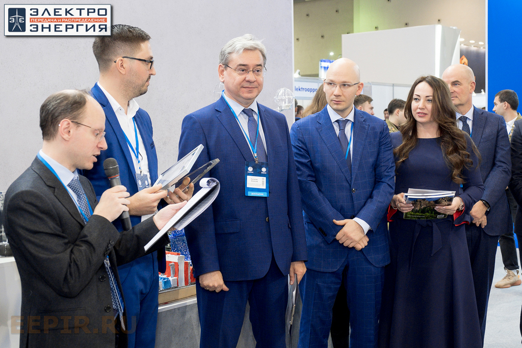 На награждении победителей Международного конкурса «Энергопрорыв - 2019» 03.12.2019, Москва, МФЭС-2019