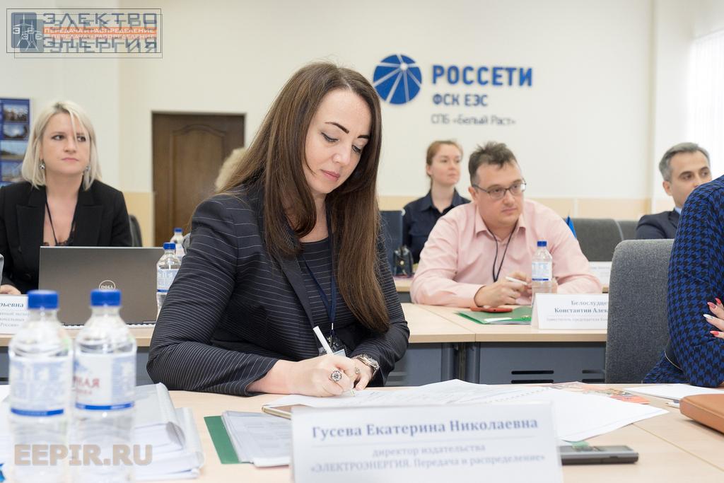 Е.Н. Гусева, директор издательства журнала «ЭЛЕКТРОЭНЕРГИЯ. Передача и распределение»