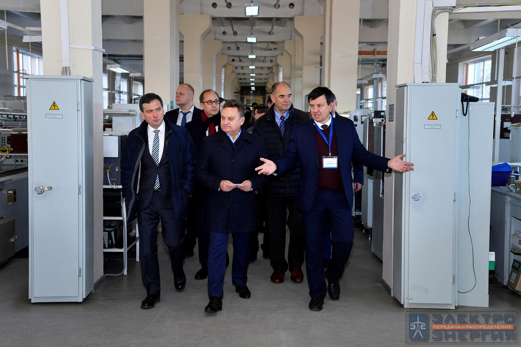 Визит делегации Минэнерго России и представителей энергетических компаний во главе с Заместителем Министра энергетики РФ Андреем Черезовым на производство АО «ЧЭАЗ»
