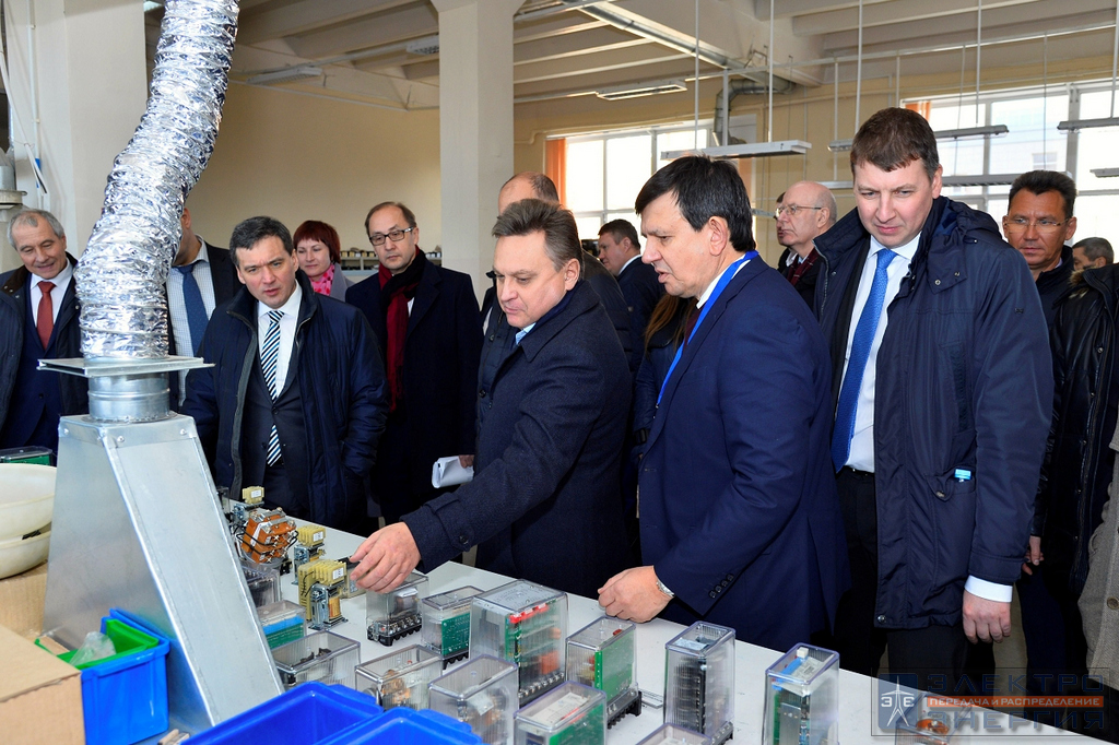 Визит делегации Минэнерго России и представителей энергетических компаний во главе с Заместителем Министра энергетики РФ Андреем Черезовым на производство АО «ЧЭАЗ»
