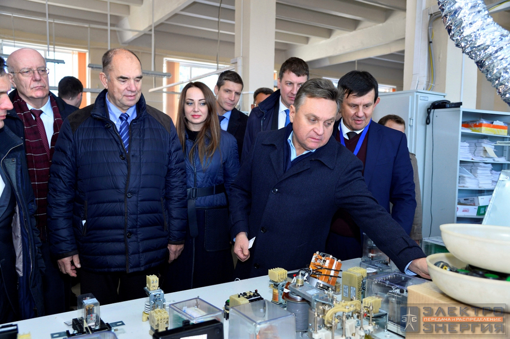 Визит делегации Минэнерго России и представителей энергетических компаний во главе с Заместителем Министра энергетики РФ Андреем Черезовым на производство АО «ЧЭАЗ»
