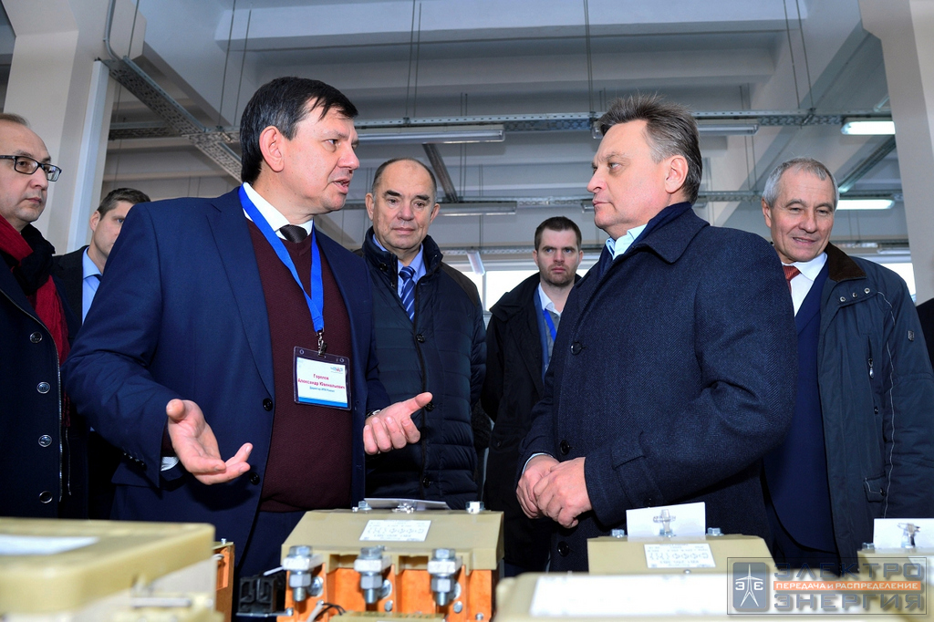 Визит делегации Минэнерго России и представителей энергетических компаний во главе с Заместителем Министра энергетики РФ Андреем Черезовым на производство АО «ЧЭАЗ»
