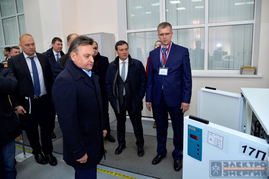 Визит делегации Минэнерго России и представителей энергетических компаний во главе с Заместителем Министра энергетики РФ Андреем Черезовым на производство АО «ЧЭАЗ»
