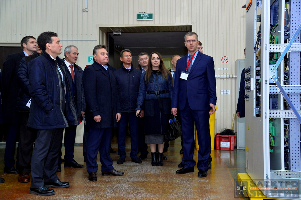 Визит делегации Минэнерго России и представителей энергетических компаний во главе с Заместителем Министра энергетики РФ Андреем Черезовым на производство АО «ЧЭАЗ»
