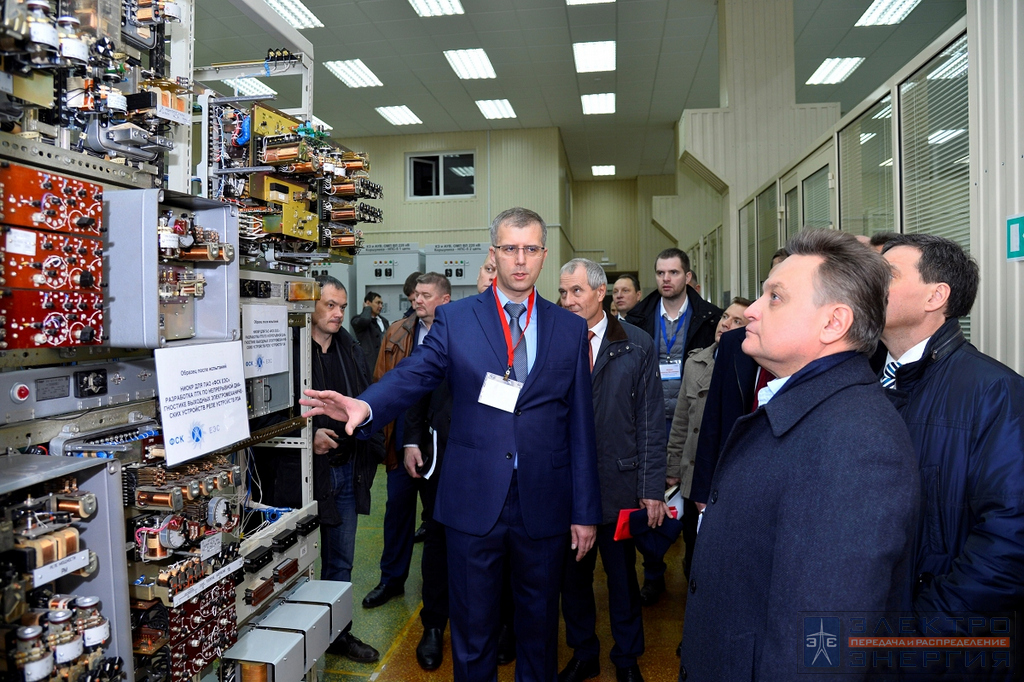 Визит делегации Минэнерго России и представителей энергетических компаний во главе с Заместителем Министра энергетики РФ Андреем Черезовым на производство АО «ЧЭАЗ»
