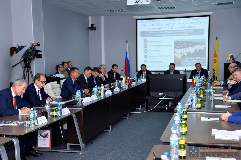 Визит делегации Минэнерго России и представителей энергетических компаний во главе с Заместителем Министра энергетики РФ Андреем Черезовым на производство ООО «РЕЛЕМАТИКА»
