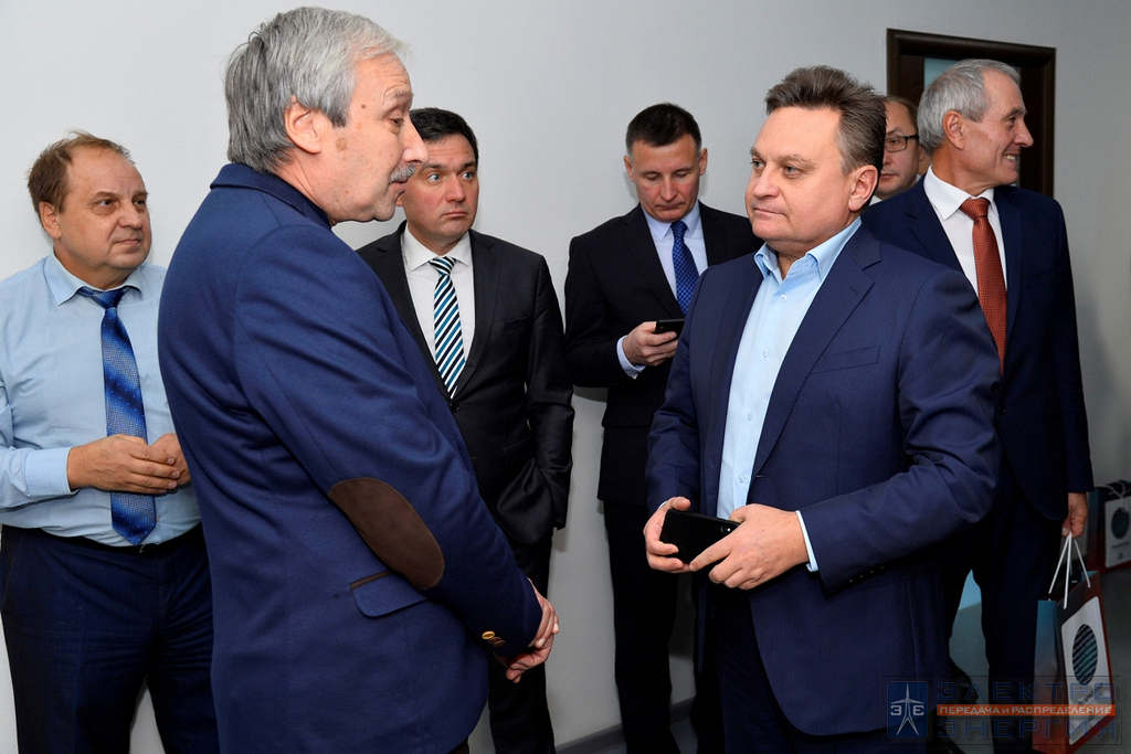 Визит делегации Минэнерго России и представителей энергетических компаний во главе с Заместителем Министра энергетики РФ Андреем Черезовым на производство ООО «РЕЛЕМАТИКА»
