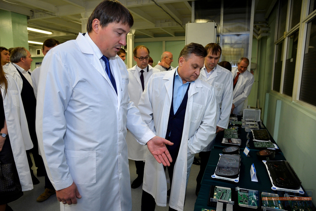 Визит делегации Минэнерго России и представителей энергетических компаний во главе с Заместителем Министра энергетики РФ Андреем Черезовым на производство АО «ЭЛАРА»
